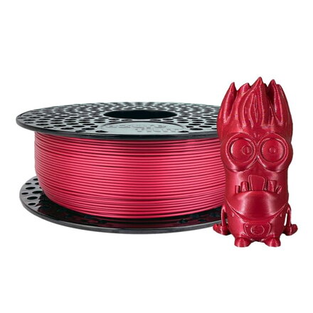 Filament AzureFilm PLA PERLEŤOVĚ ČERVENÁ 1,75 mm 1 kg.