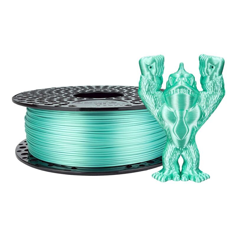 Filament AzureFilm PLA SILK TYRKYSOVĚ MODRÁ 1,75 mm 1 kg.