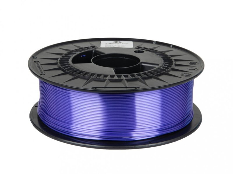 Filament 3D POWER SILK VIOLET 1,75 mm 1 kg. Filament 3D POWER SILK VIOLET 1,75 mm 1 kg.